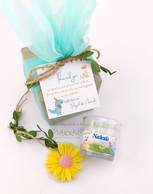Birthday Return Gift box - votive jar and wax sachet - candles with a k (3).jpg
