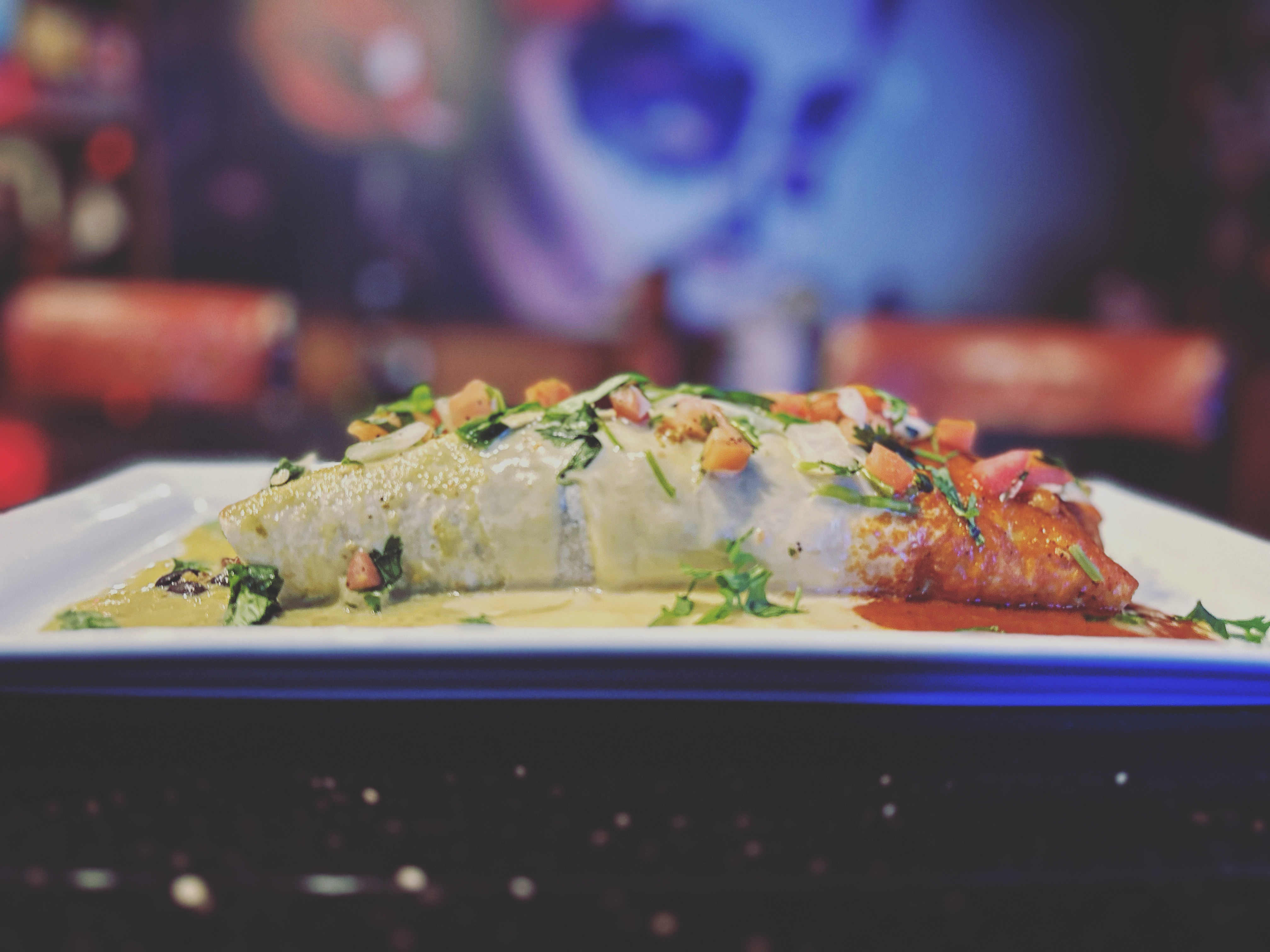 Arranged Food and Objects