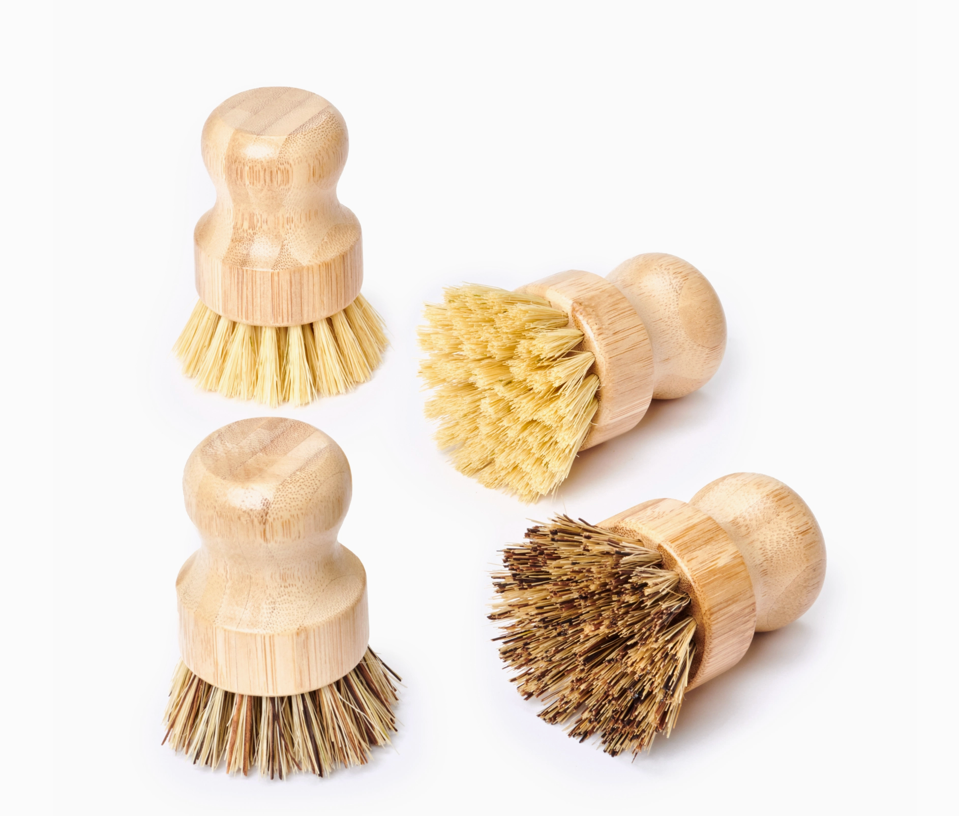Bamboo Dish Scrubbing Brush