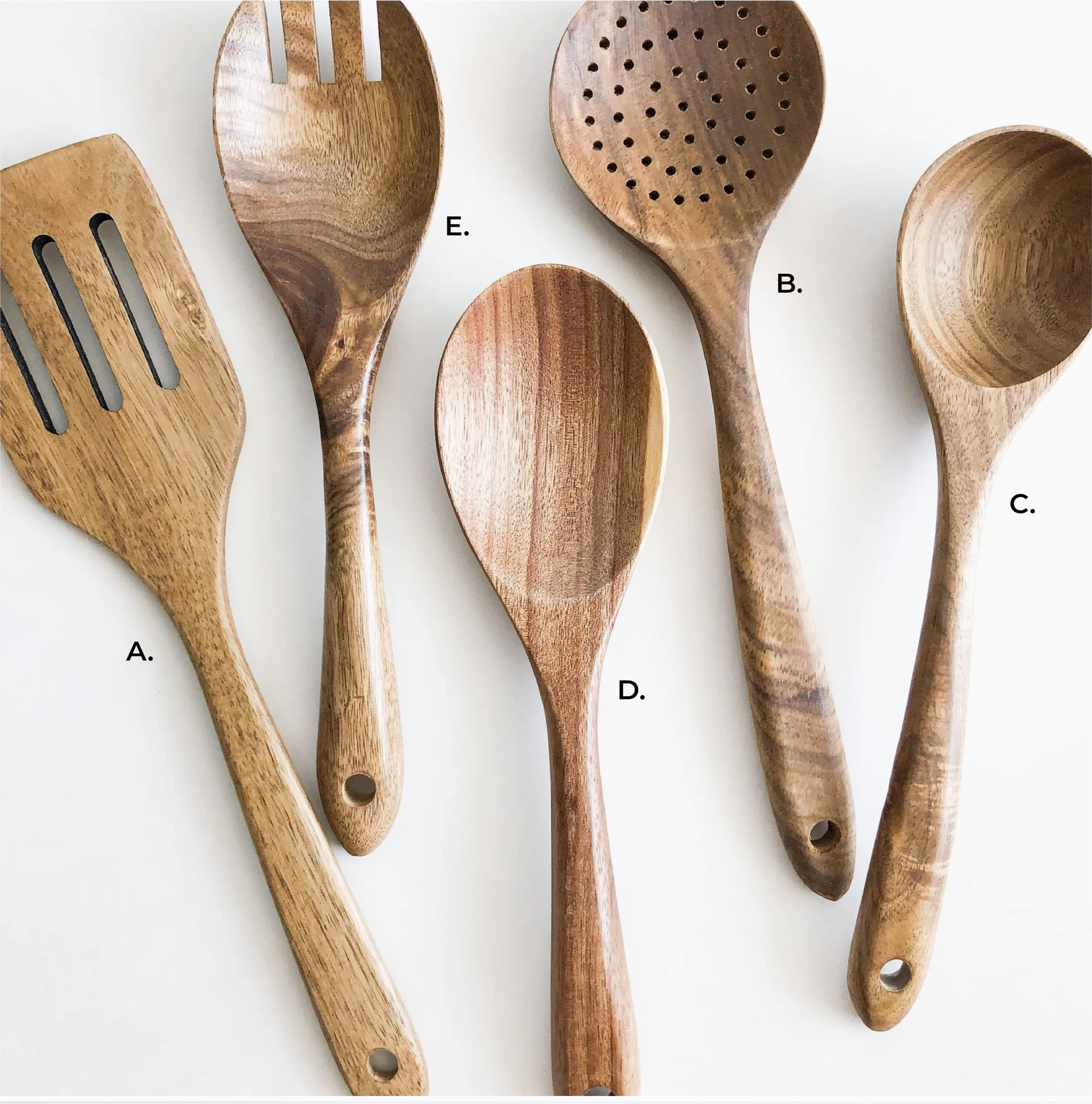 Wood Cooking Utensils