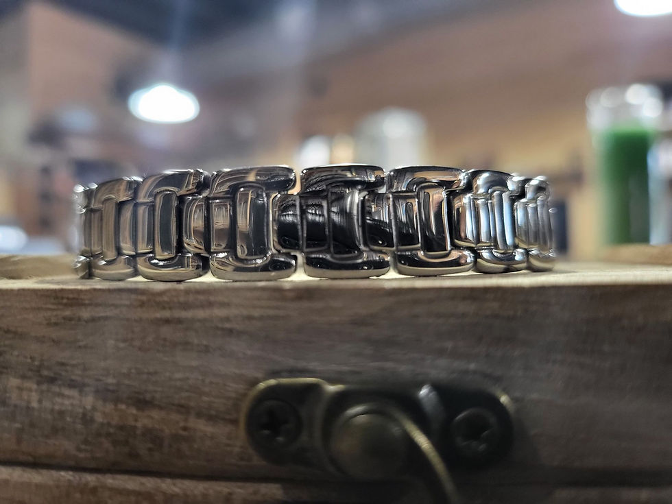 Thumbnail: Stainless Steel Men's Bracelet