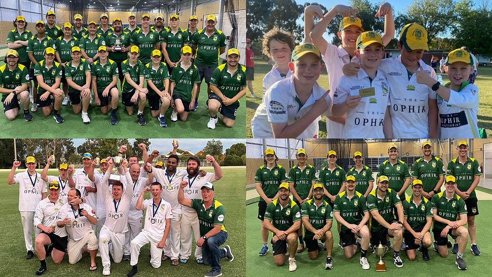 Orange CYMS Cricket Club 2022-23 Junior and Senior Presentation