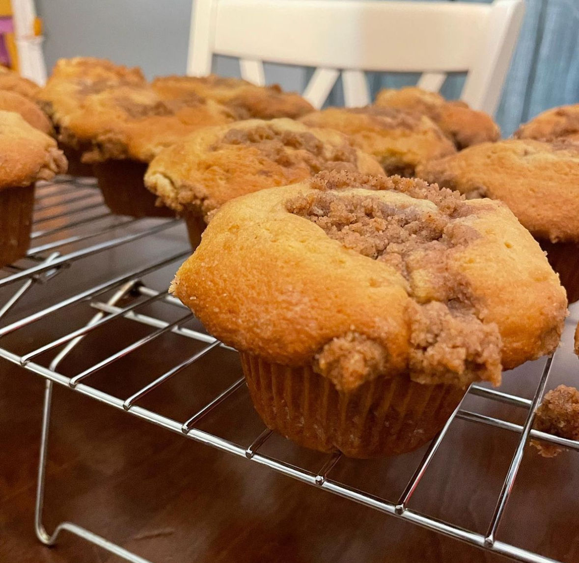 Cinnamon Coffee Cake w/ Streusel Topping