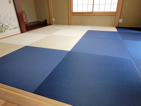 半帖縁無し畳の納品