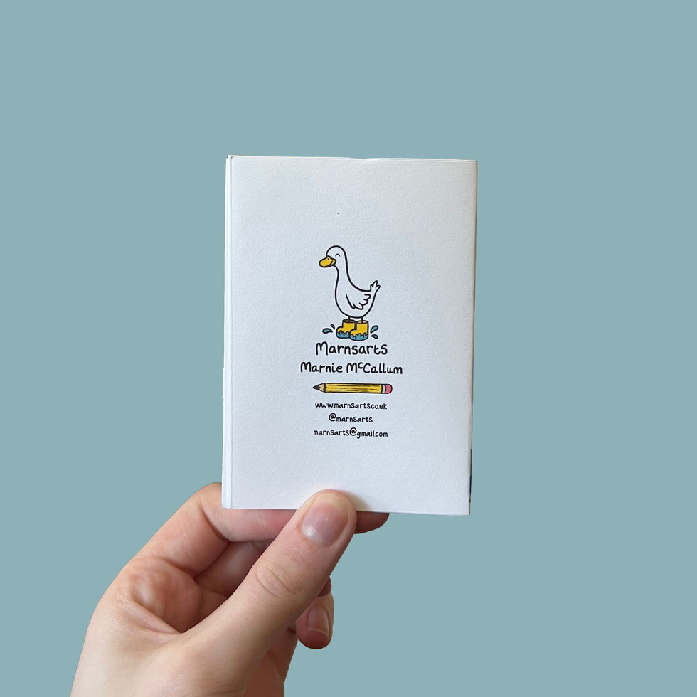 zine back cover