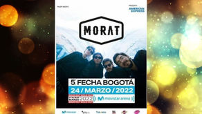 MORAT ANUNCIA EL SOLD OUT DE SU 4TA ARENA Y VA POR LA 5TA EN EL MOVISTAR ARENA DE BOGOTÁ.