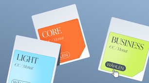 3 verschiedene Website-Pakete