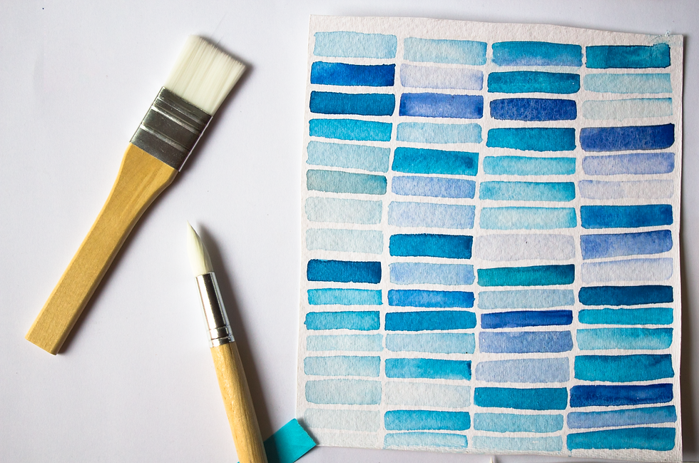 Thumbnail: WED. 6-7:30PM Fortnightly Open Watercolour Class  15+