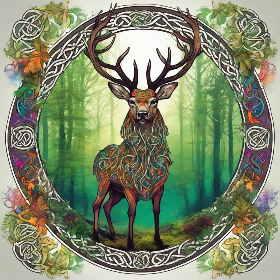 Celtic Stag