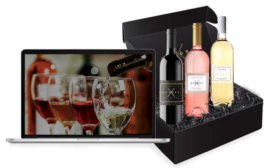 Seasonal Pairings | 3 Bottle Wine Xperience | Starting at $180 per kit | 60 mins