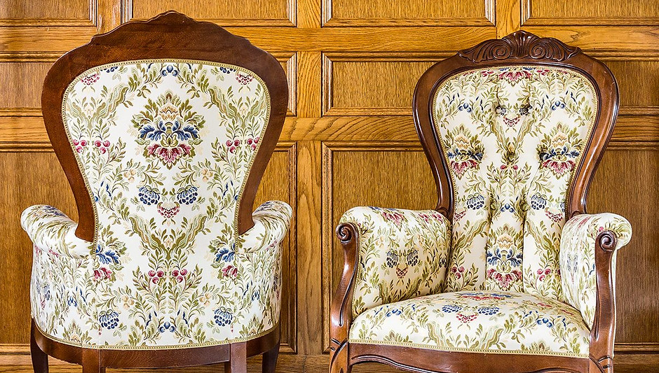 Regency arm chairs