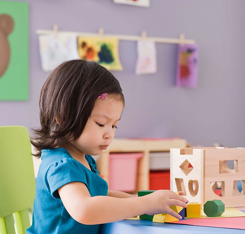 Playing in Nursery