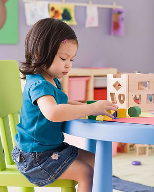 Playing in Nursery
