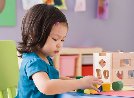 Playing in Nursery