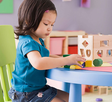 Playing in Nursery