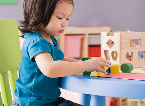 Playing in Nursery