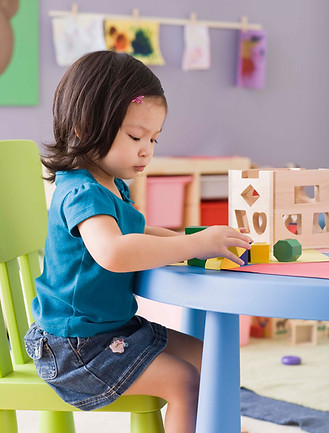 Playing in Nursery