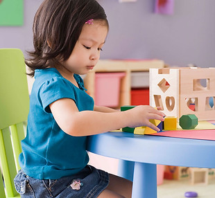 Playing in Nursery