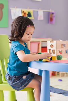 Playing in Nursery