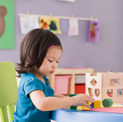 Playing in Nursery