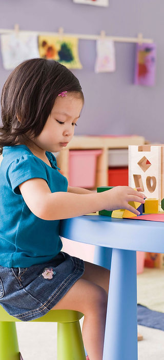 Playing in Nursery