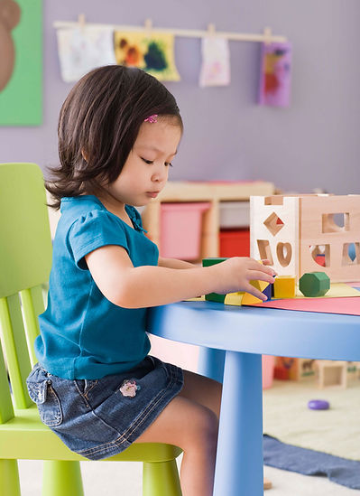 Playing in Nursery