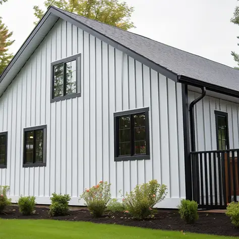 Professional siding installation crew working on Pittsburgh area home exterior showing siding installation time progress