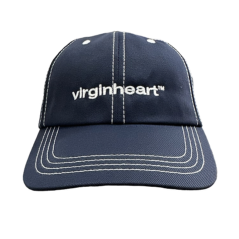 VGH VIRGINHEART LOGO WHITE TRIM CAP | outcaststorebkk.com