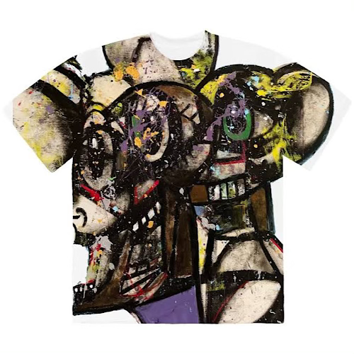 Travis Scott x George Condo “Portrait” Tee | outcaststorebkk.com