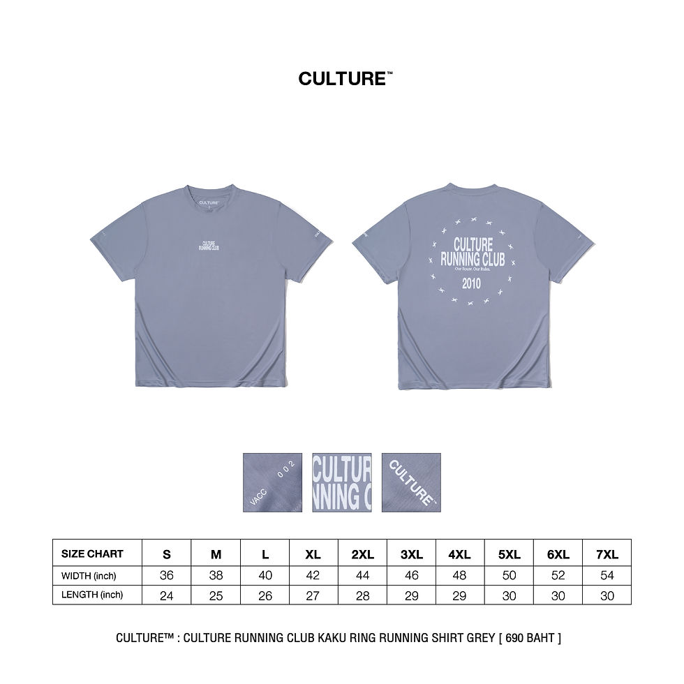 Thumbnail: Culture Running Club Kaku Ring Running Shirt