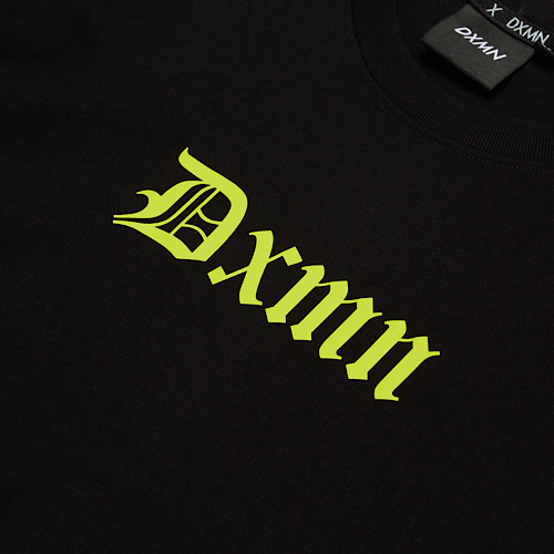 縮圖：DXMN CLOTHING OLD ENGLISH REFLEX NEON OVERSIZE TEE