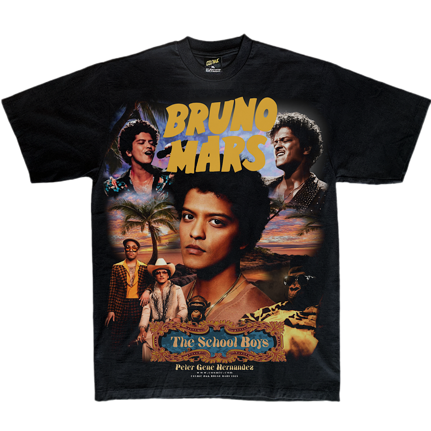 COSMIC BRUNO MARS TEE