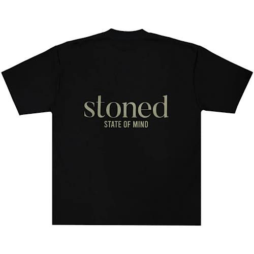 ภาพขนาดย่อ: Stoned & Co ® Stoned Originals : Tee Double Black