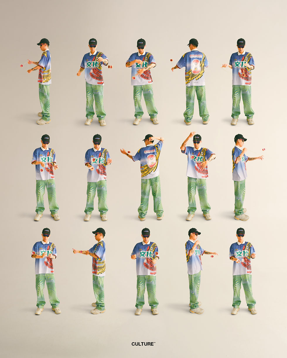 Thumbnail: Culture x Warhead x Art of Spin Oversized Polo