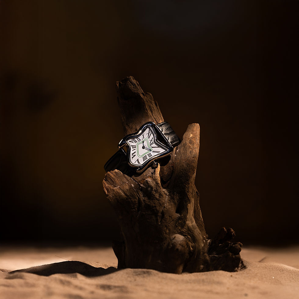 Laphont SQUARE MELTING WATCH シルバー　ラージ Square Melting Watch Large Silver – Laphont