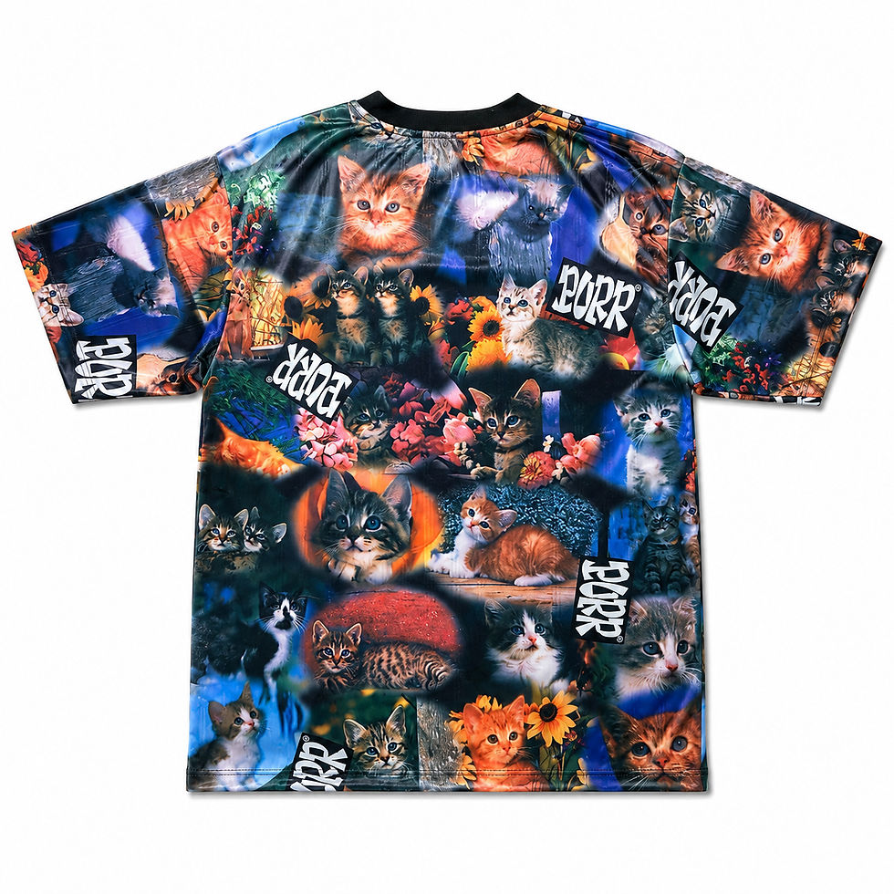 縮圖：VGH X PURR CAT COLONY JERSEY TEE