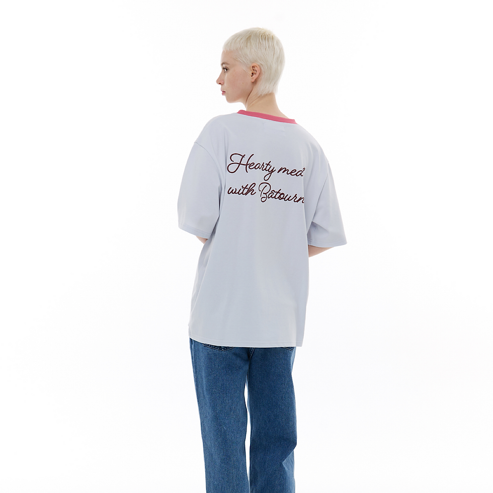 ภาพขนาดย่อ: MA JOURNEE BATOURNEE RINGER T-SHIRT_PINK