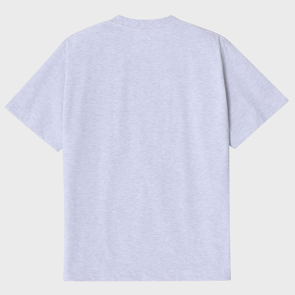 縮圖：CONCEPT COLLEGE Infinite college life crew neck Unisex Tee [Ash grey]