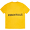Thumbnail: ESSENTIALS BACK LOGO TEE - YELLOW