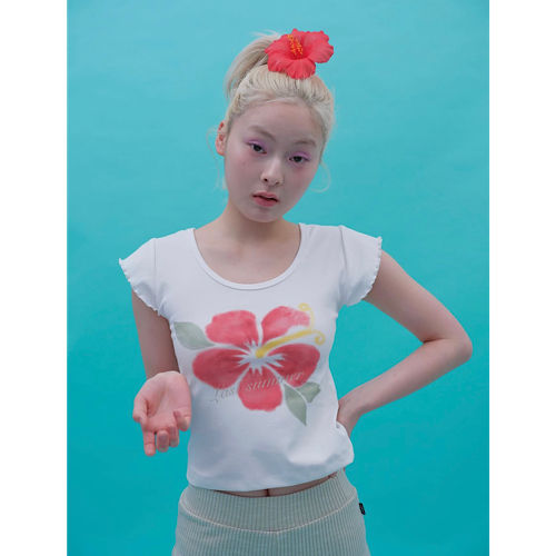 Thumbnail: VGH HIBISCUS NOSTALGIA BABY TOP