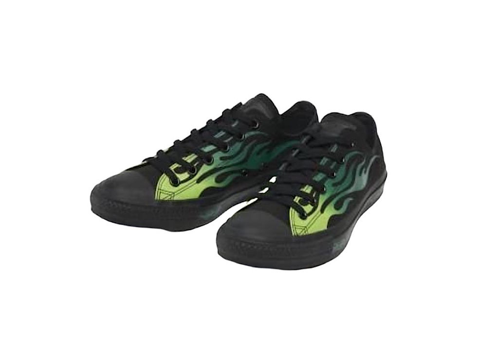 サムネイル： CONVERSE FLAME BLK/GRN
