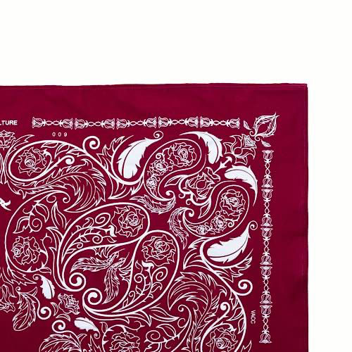 縮圖：Culture Ala Noctis Bandana Burgundy