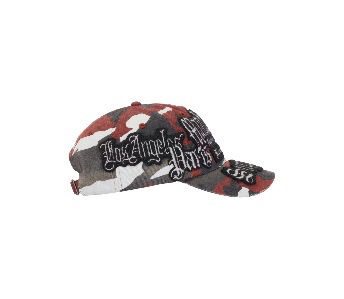 Thumbnail: SUPREME CITY PATCHES 6-PANEL - RED CAMO