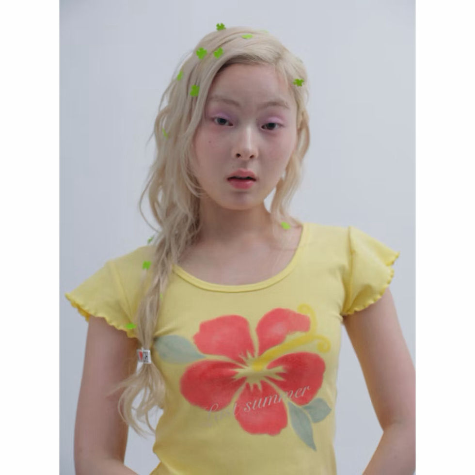 Thumbnail: VGH HIBISCUS NOSTALGIA BABY TOP