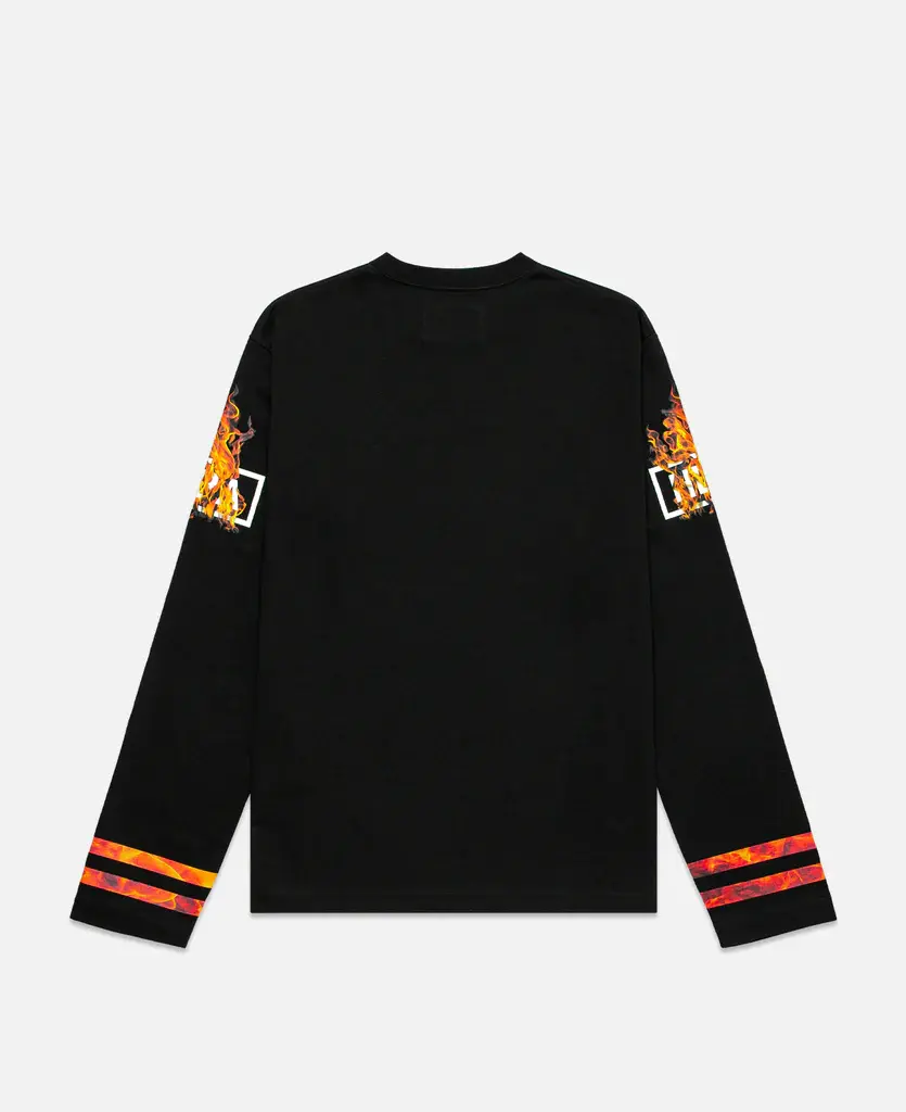 縮圖：HBA ABLAZE BOX LOGO HOCKEY L/S TEE(BLACK)