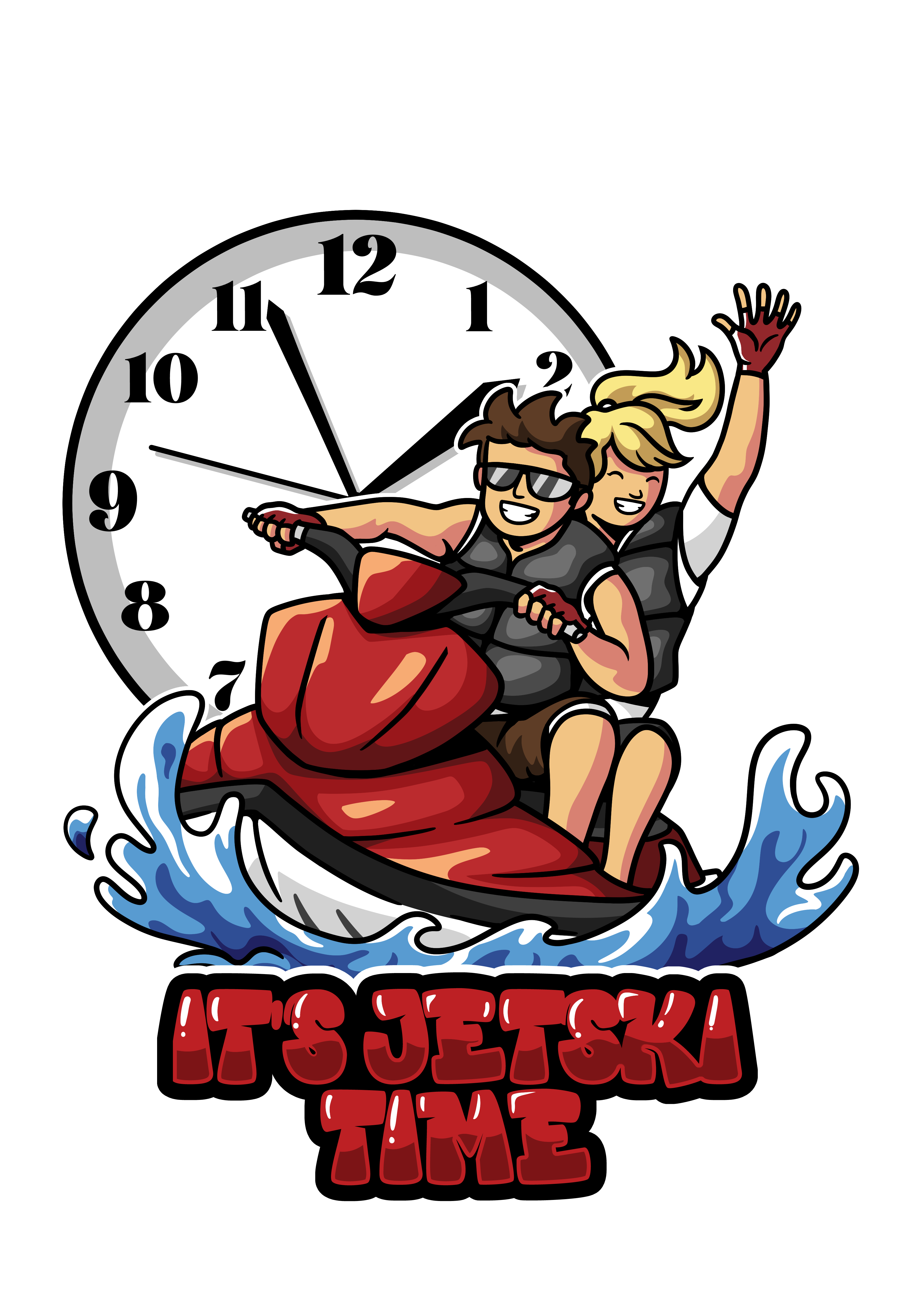 Its Jetski Time logo