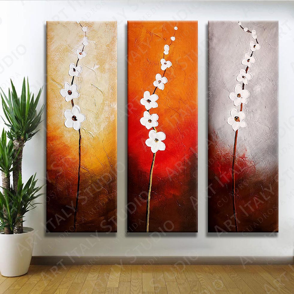 PAM #053 WHITE FLOWERS