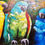 Miniatura: PAM #123 COLORFUL PARROTS