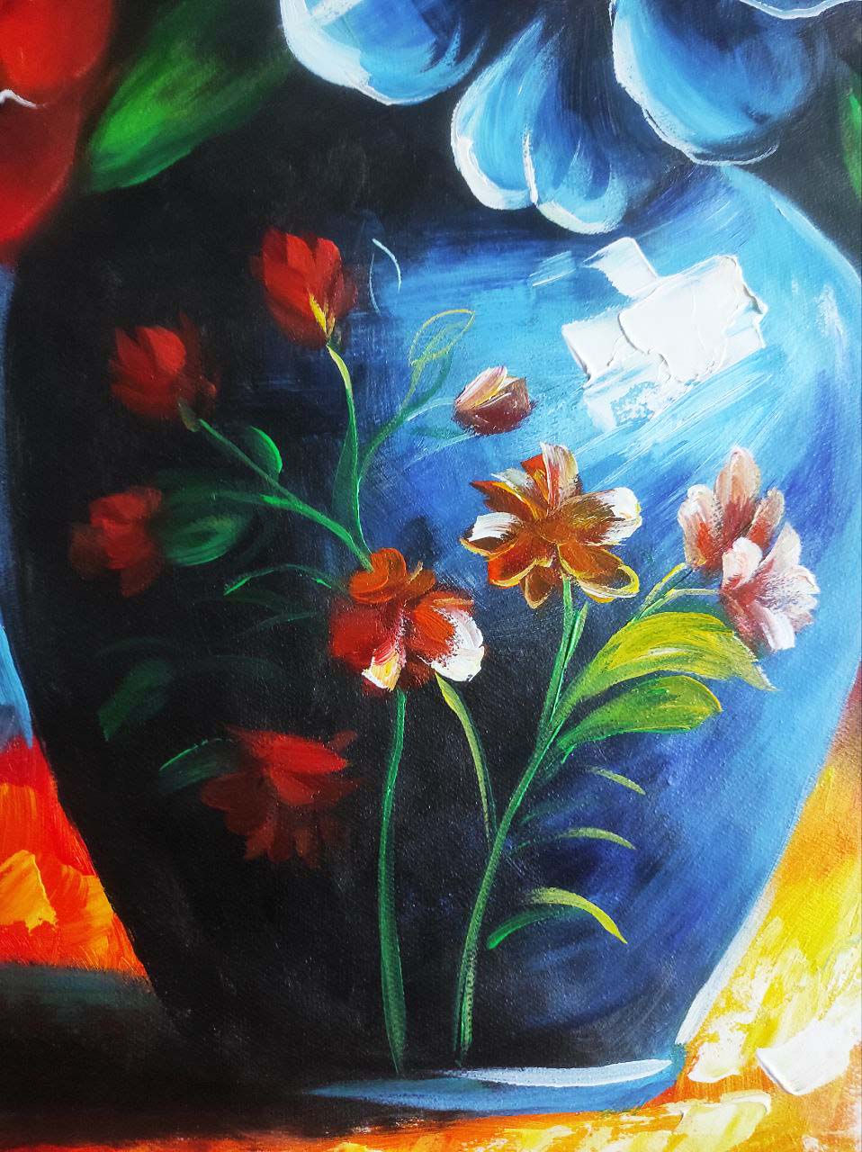 Miniatura: PAM #240 POT OF FLOWERS