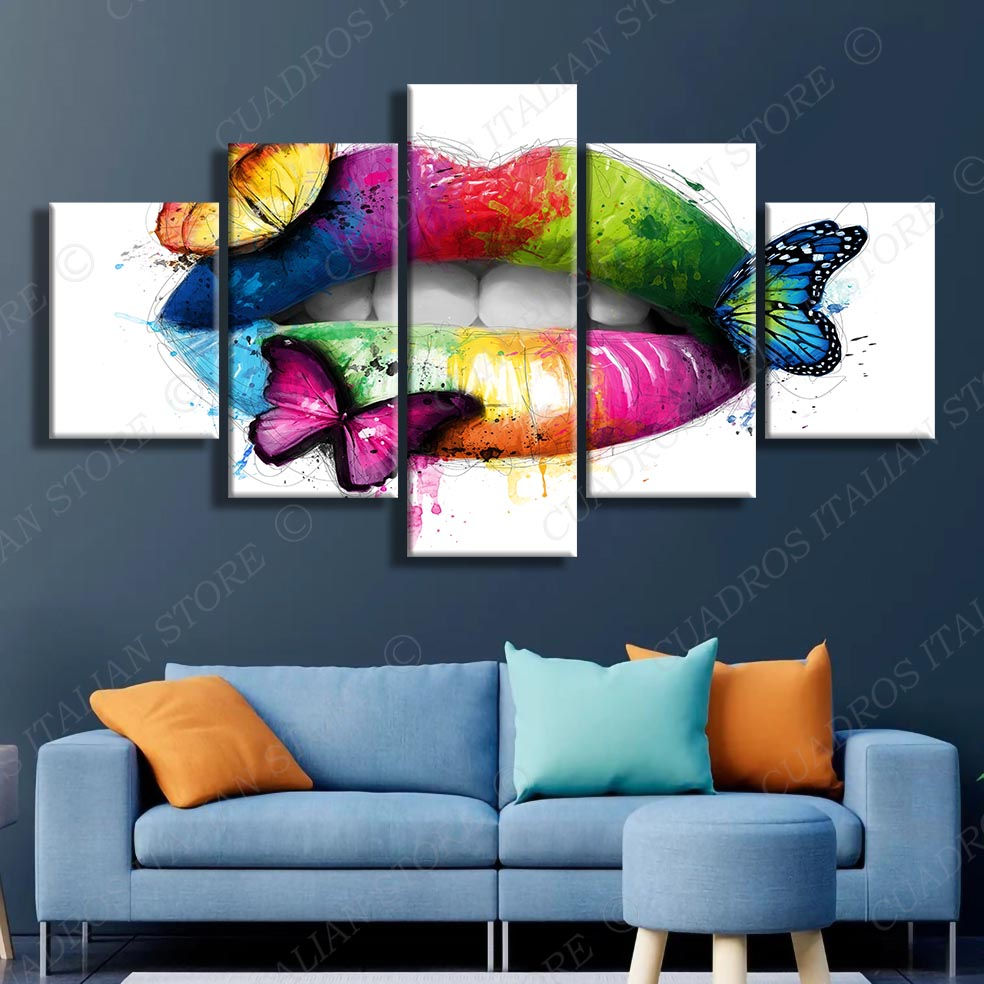 BUTTERFLIES IN THE LIPS